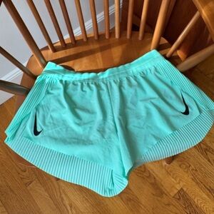Nike Womens AeroSwift Racing Running Shorts - M